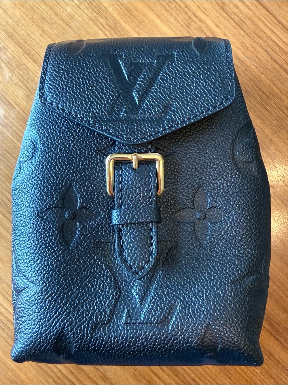 Louis Vuitton Tiny Backpack Monogram Empreinte Noir Black Leather